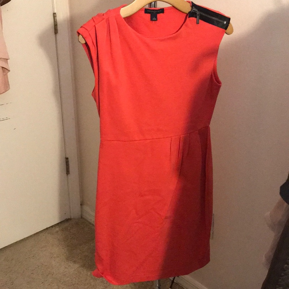 Coral dress